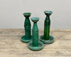 Antique candle holders - oil lamps